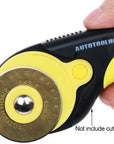 Titanium Coated Rotary Cutter Blades 45Mm 10 Pack Replacement Blades Quilting Scrapbooking Sewing Arts Crafts,Sharp and Durable
