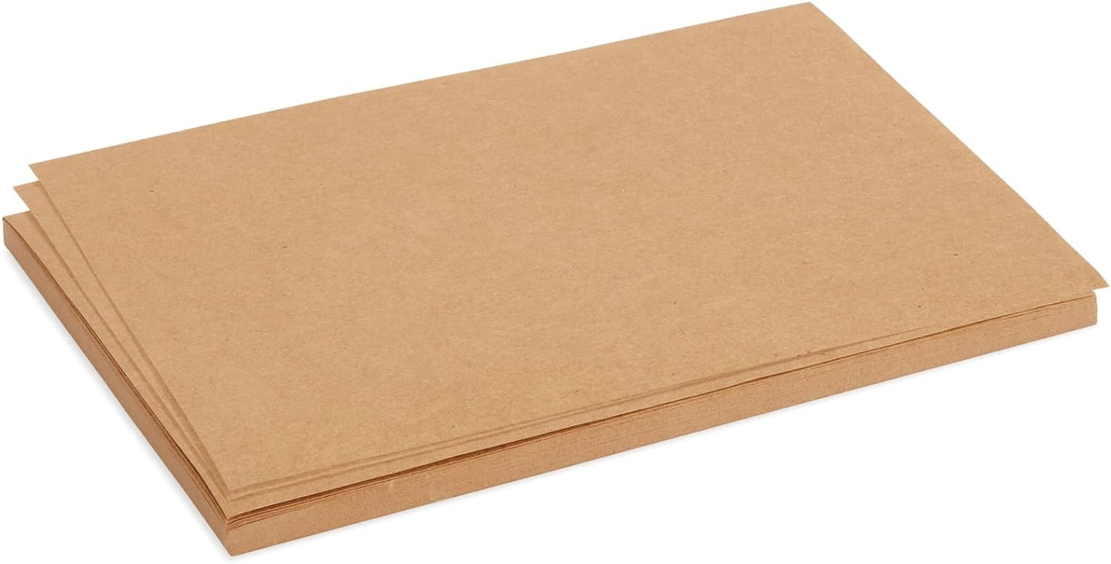 50 Sheets of Brown Kraft Paper or Wedding, Party Invitations, Announcements, Drawing, DIY Projects, Arts and Crafts, Scrapbooking, Letter Size, 176Gsm (8.5 X 11 Inches)