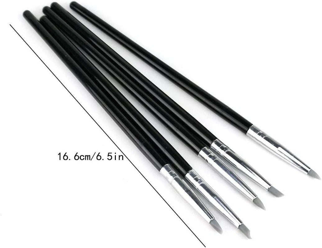 20Pcs Silicone Clay Sculpting Tool Clay Shaping Modeling Wipe Out Tools, Modeling Dotting Tool Pottery Clay Sculpture Carving Tools