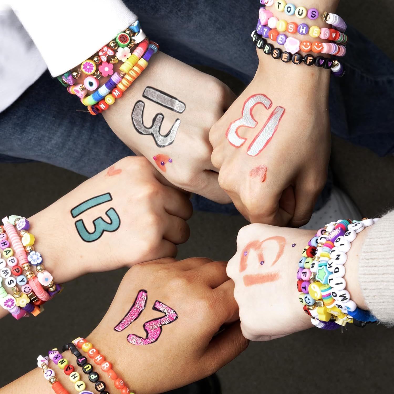 1642 Pieces Clay Beads for Friendship Bracelets Making Kit, 24 Styles Jewelry Making Supplies Cute Beads Charms with Elastic String and Organizer Gifts for Teens Girls Ages 6 7 8 9 10 11 12