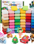 Air Dry Clay 50 Colors-Diy Modeling Clay Starter Kit with Sculpting Tools, Great Gift for Artistic Kids