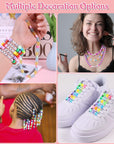 1500Pcs Pony Beads Bracelet Making Kit, 24 Colors Friendship Bracelet Kit Kandi Beads, Letter Beads Heart Beads with Elastic String for Jewelry Making DIY Craft Gifts for Adults