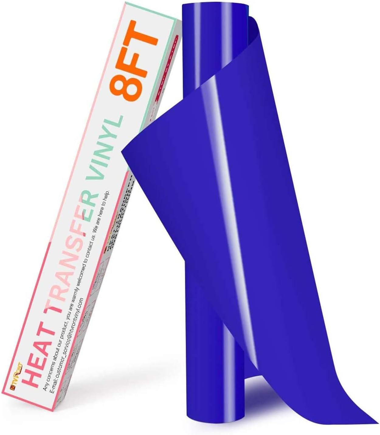 Puff Vinyl Heat Transfer - 12&quot; X 15FT White Puff Vinyl Heat Transfer for T Shirts, White Puff HTV Vinyl Heat Transfer for Cricut &amp; Cameo - Easy to Cut &amp; Weed for Heat Vinyl Design(White)