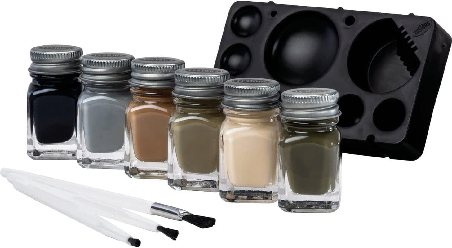 Camo Acrylic Paint Set, Multicolor
