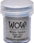 Wow! Embossing Powder Metallic Bundle: Gold, Silver, Platinum and Copper, 15Ml (1) (1, Brown)
