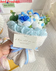 Artificial Knitting Flowers Bouquet