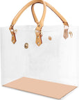 Clear PVC DIY Tote Bag Handbag Making Kit Handmade Gift Bag Craft Accessory Tool Set Birthday Holiday Gift Bag (R)