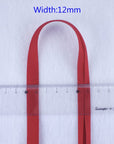 12Mm 1/2" Single Fold Bias Tape Bias Binding for Sewing Solid Color 100% Polyester