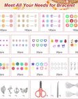 4100Pcs 5Mm Glass Seed Beads Craft Beads Kit and Colorful Letter Beads for Friendship Bracelets Jewelry Making Necklaces and Key Chains, Glass Pony Seed Letter Alphabet DIY Art and Craft
