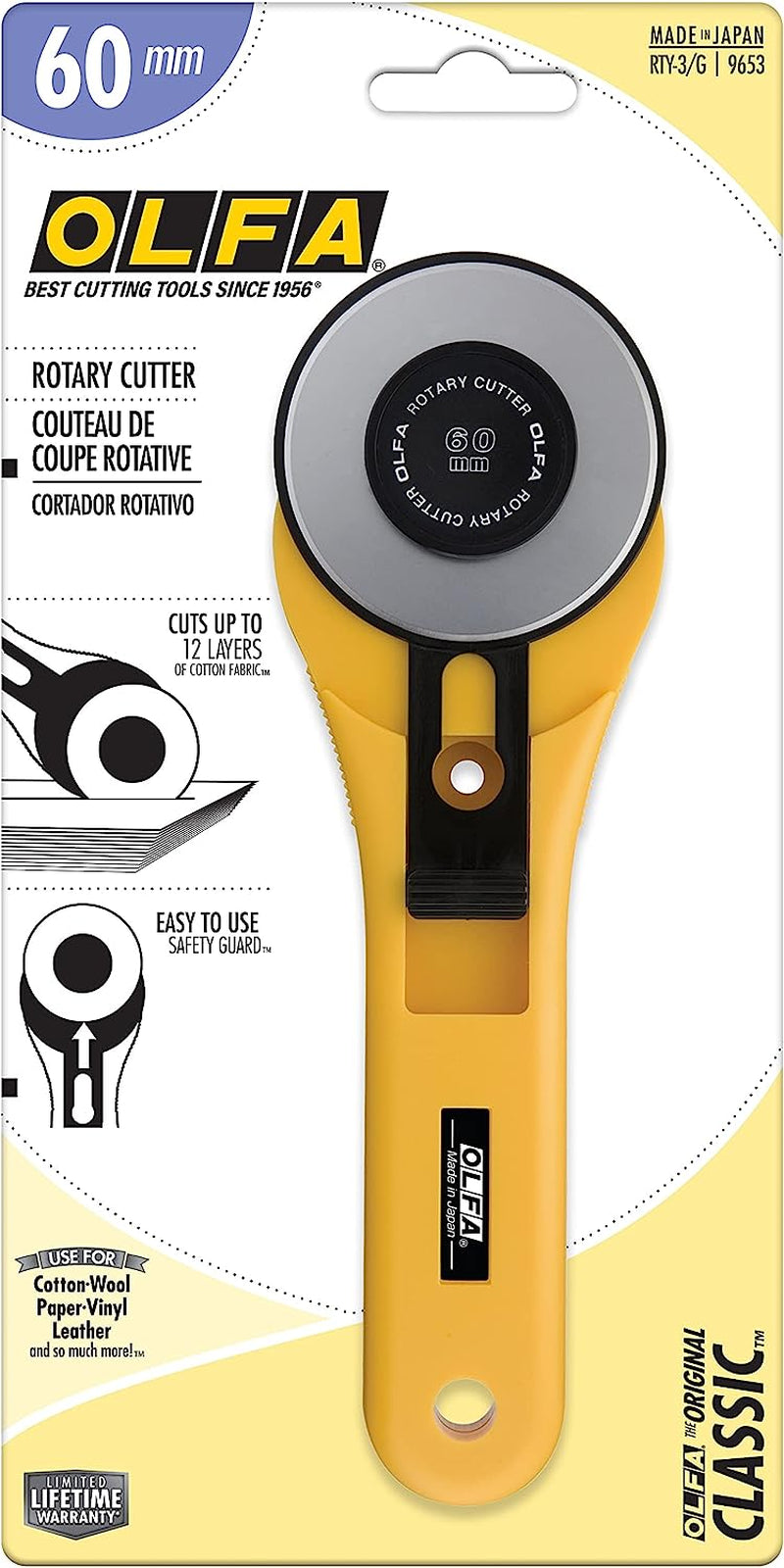 RTY-3/G 60Mm Straight Handle Rotary Cutter