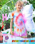 DIY Tie Dye Kit,  26 Colors Fabric Dye Art Set with Rubber Bands, Gloves, Spoon, Funnel, Apron, and Table Covers-Great for Craft Arts Fabric Textile Party Handmade Project.