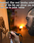 Wood Burning Tool,Wood Burning Kit Pen 25~750℃,Professional Wood Burning Kit,With Digital Thermometer Temperature Adjustable Temperature,1 Wood Burning Pens, 30 Wood Burning Pen Tips