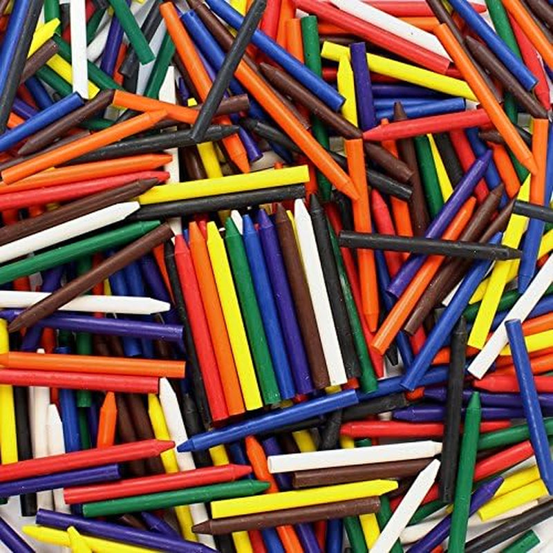 Bulk Unwrapped Crayons Case of 270 (9 Colors, Wax) for Crafting, Parties, Kids | Paperless Crayons with No Paper Wrapper | Safety Tested Compliant with ASTM D-4236