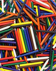 Bulk Unwrapped Crayons Case of 270 (9 Colors, Wax) for Crafting, Parties, Kids | Paperless Crayons with No Paper Wrapper | Safety Tested Compliant with ASTM D-4236