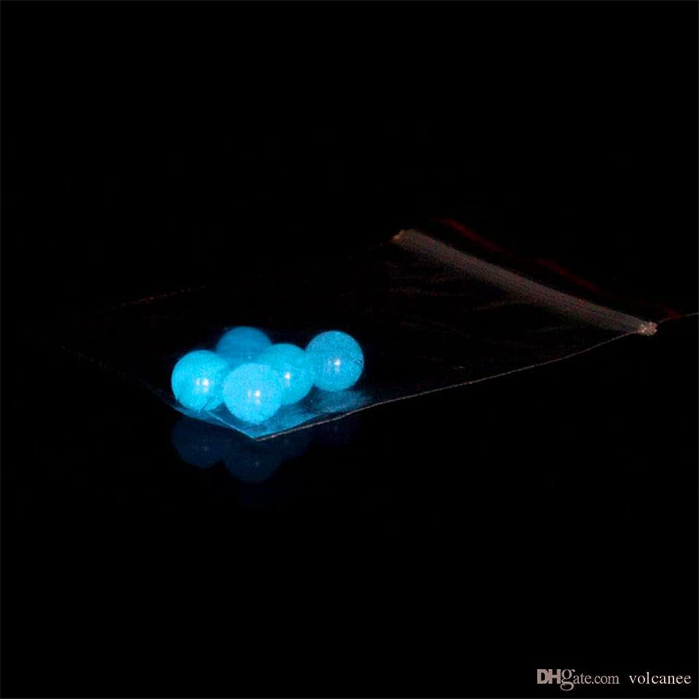 6Mm Color Mixing Quartz Balls UV Reactive Pearls American Glass (20Pcs)