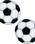Soccer Ball Patch Football Sports, Iron On/Sew on - Appliques for Kids Children