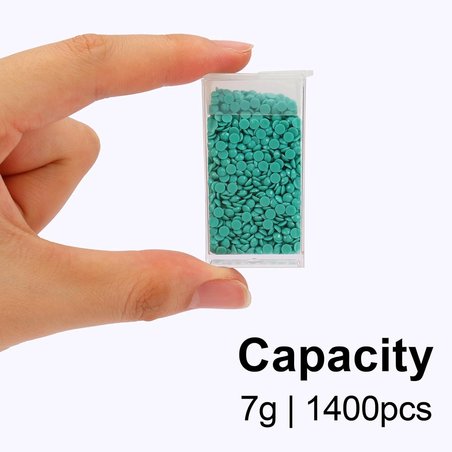 264 Slots 4-Tier Diamond Painting Storage Container Clear Stackable Bead Organizer with Diamond Painting Accessories and Tools for DIY Diamond Art Craft Jewelry Bead Storage