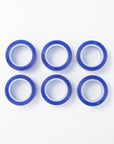 6 Rolls Sublimation Blanks 0.8 Inch X 52 Ft Heat Resistant Tape, Blue Heat Tape, Thermal Tape up to 250 C(480 F) for Sublimation Tumblers Mugs Sublimation Print Heat Press