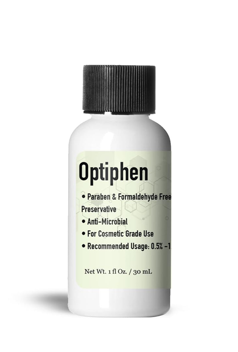 Optiphen Preservative (1 Oz / 30 Ml) Optiphen Natural Preservative for Cosmetics Water Soluble Paraben Free Broad Spectrum Preservative for Lotion Making