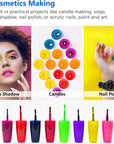 - Fluorescent Powder 12 10G Jars of Pigment for Paint, Dye, Soap Making, Nail Polish, Epoxy Resin, Candle Bath Bombs, Slime Lime,Purple,White