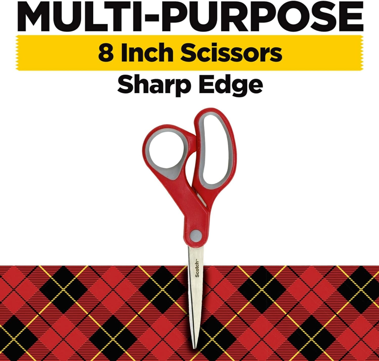 ™ Multi-Purpose Scissor, 8 In, 2-Pack