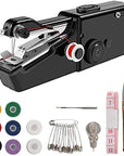 Handheld Sewing Machine Portable Mini Sewing Machine for Beginner Adult Electric Handy Sewing Machine for Quick Stitching