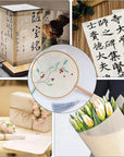 50/100 Sheets  A4 Mulberry Paper Sheets Natural Fiber Rice Paper,8.3X11.7In Natural Decoupage Tissue Paper for Writing Painting, Decorative Paper, Card Making Paper DIY Craft