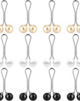 12 Pcs Cute Hijab Pins Muslim Pearl Scarf Clips Clips Hooks,Rhinestone Brooch Pins Pearl Pins Multicolor Headscarf Pearl Pins,Brooch Pin Clips for Sweater for Jewelry Accessories