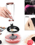Automatic Makeup Brush Cleaner