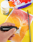 Masking Fluid Premium 120Ml (4.06 US Fl.Oz), Masking Fluid for Watercolor Painting, Keeps Areas Free of Color and Edges Crisp, Resists Watercolor, Ink and Pouring Paint
