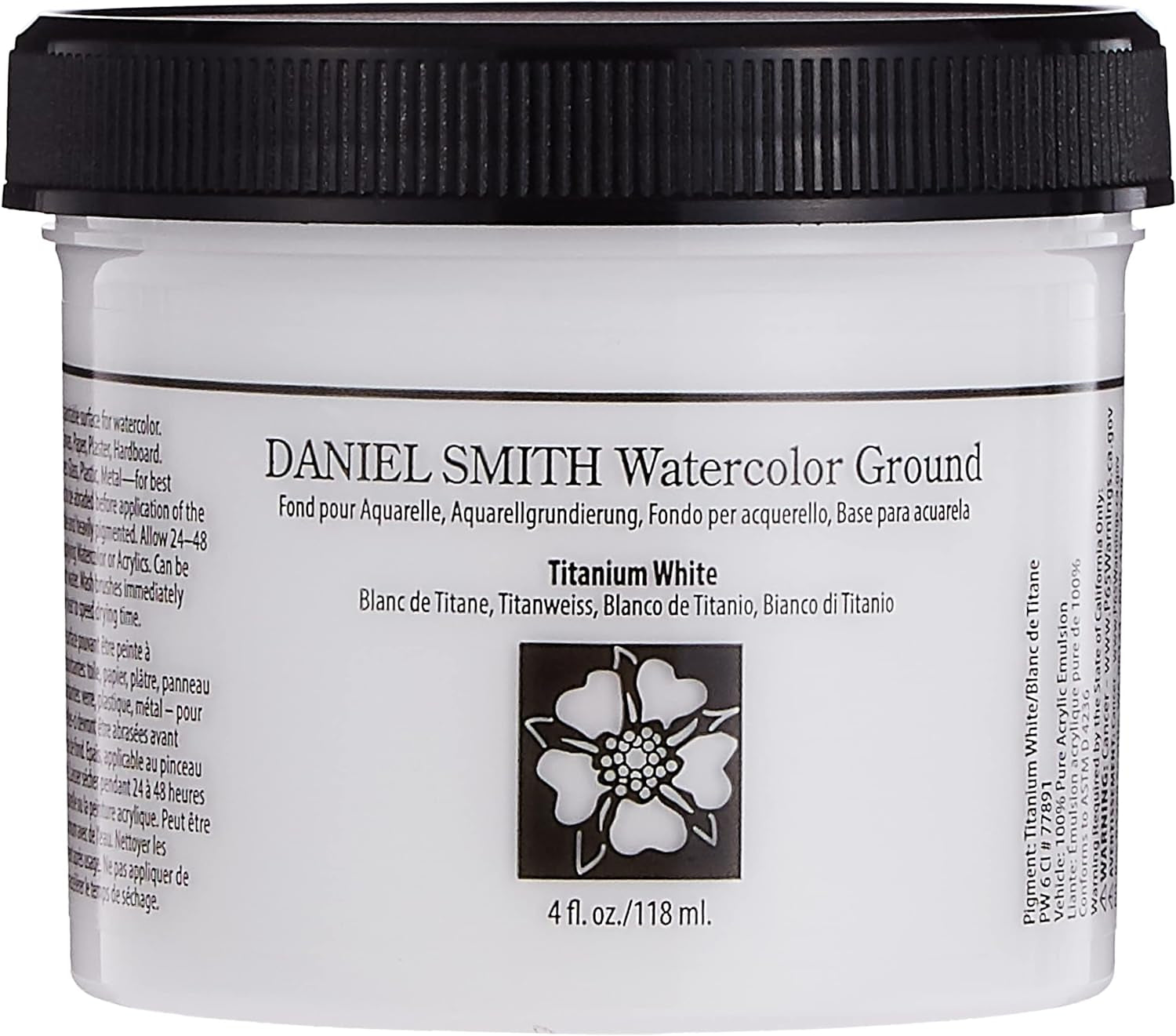 284055011 Watercolor Ground, 4 Oz, Transparent