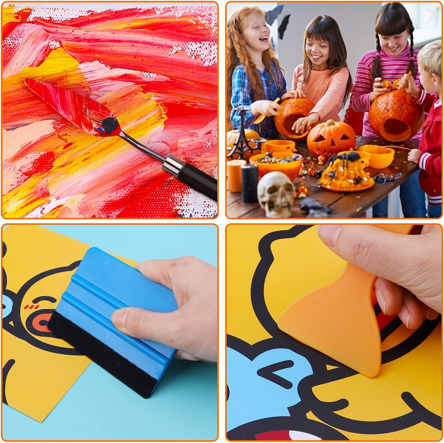 23PCS Weeding Tools for Vinyl, Craft Weeding Tools Set with 12Inch Paper Cutter and Trimmer for Scrapbooking,Silhouettes,Cameos,Lettering,Cutting,Craft Paper, Labels and Cardstock(Black)