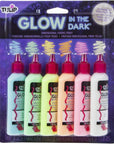 17581 Dimensional Metallic Fabric Paint, 6-Pack (Glow)
