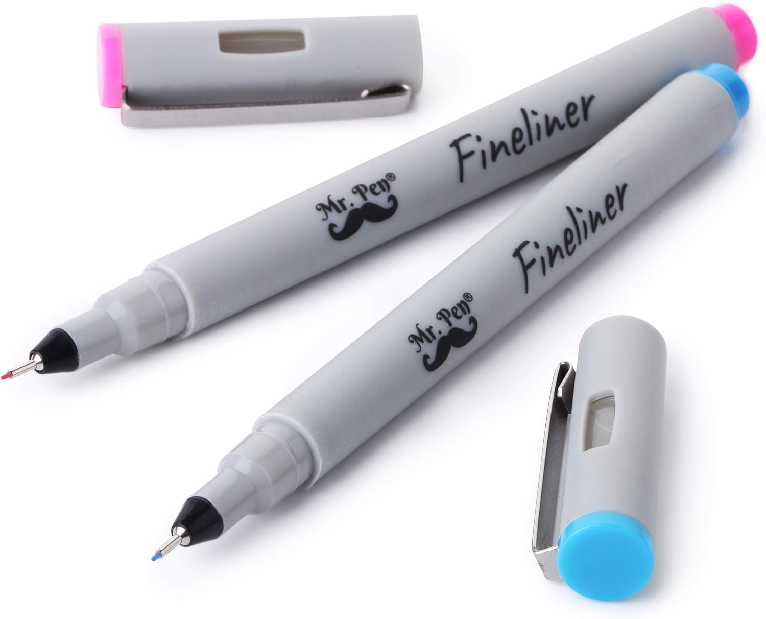 - Fineliner Pens, 0.2 Mm, 6 Pack, Ultra Fine, No Bleed for Bible, Assorted Colors, Art Pens, Fine Point for Drawing, Sketching, Liner