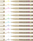 [12 Colors] 05 Micro, Fineliner Pen Set Ink, Fine Point Pen,Multi-Liner, Sketching, Anime,Artist Illustrating/Technical Drawing,Office Documents