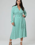 Vogue V2000H5 Misses' Wrap Dress Sewing Pattern Packet by Diane Von Furstenberg, Design Code V2000, Sizes 6-8-10-12-14