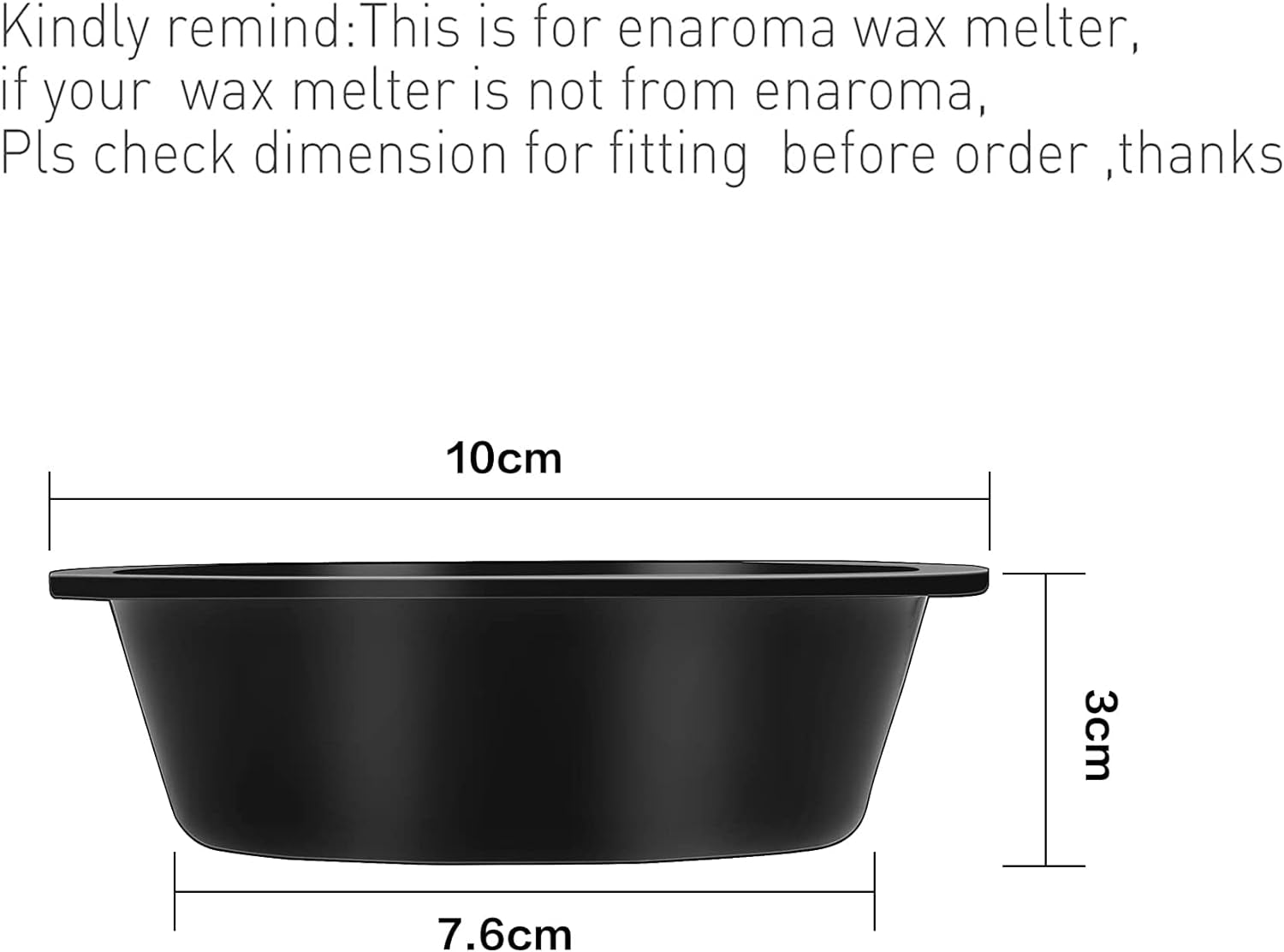 Silicone Wax Melt Warmer Liners for 4 Pieces, Reusable & Leakproof Liners, Wax Warmer Liner for Scented Wax, Designed for Electric Wax Warmers, Candle Warmer, Wax Melter and Wax Burner