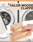 2 Pcs Beech Wood Tailors Clapper Wooden Clapper Sewing Tool Steam Iron Tailor Wooden Clapper for Sewing Quilting Ironing (7 Inch)