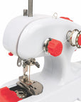Stitch Quick + (Two Thread) Hand Held Mending Machine, White (01774)