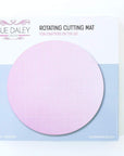 Pink 10" Rotating Cutting Mat EPP English Paper Piecing Patchwork Sewing Quilting Self Healing