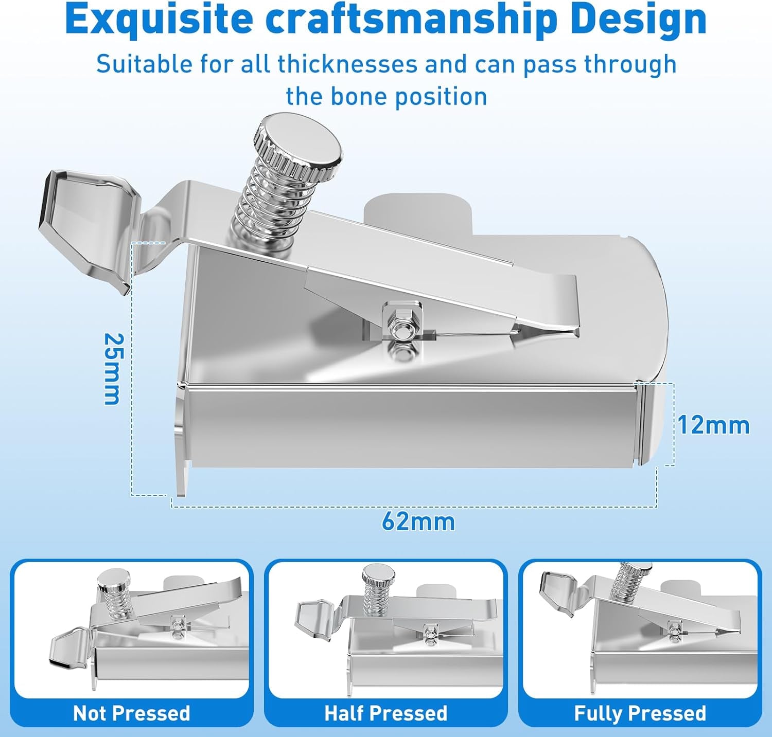 Magnetic Seam Guide for Sewing Machine, Magnetic Seam Guide with Clip, Multifucntional Seam Guide, Hemmer Guide, Magnet Hem Guide for Sewing Machine, Universal Sewing Accessories and Supplies
