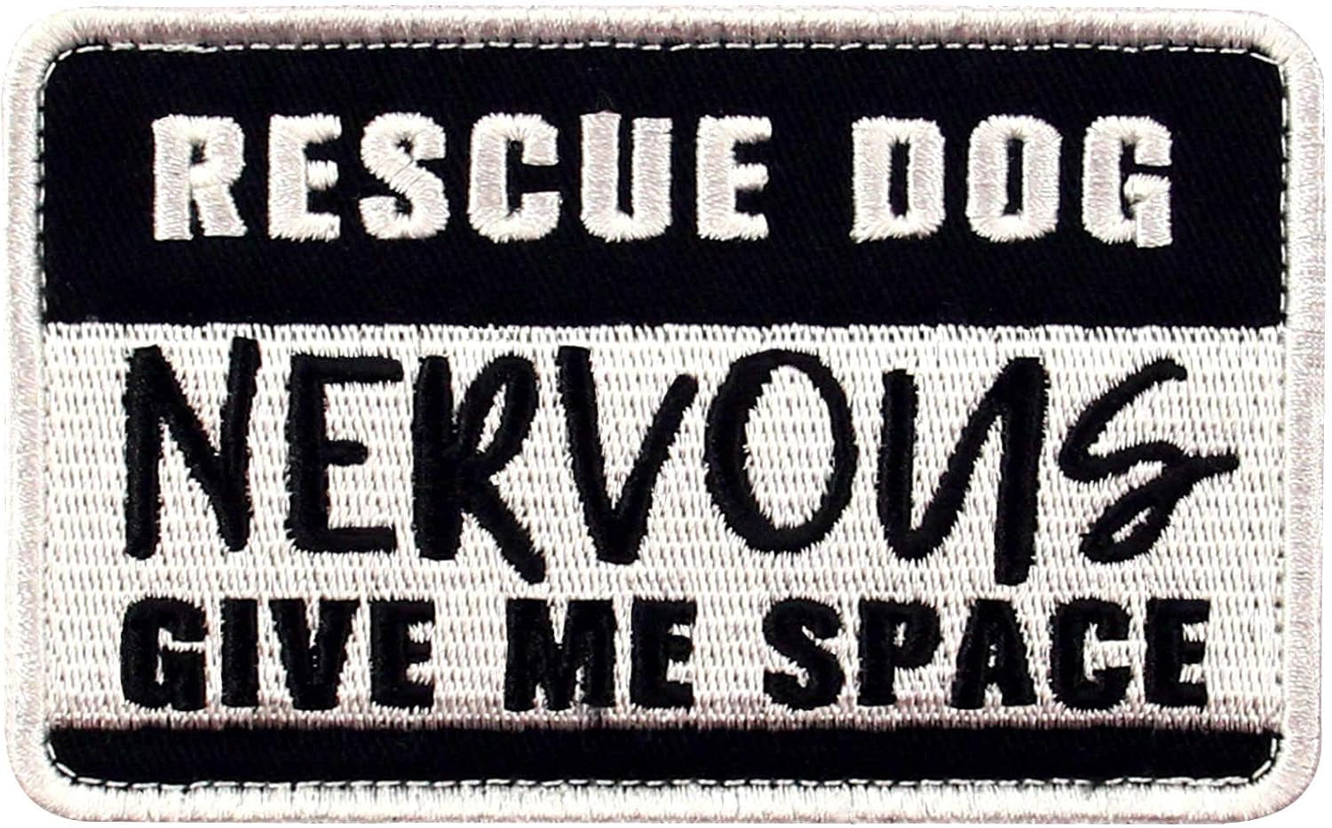 Service Dog Please Stay Back I'M a Bit of a TWAT Morale Tactical Patch Embroidered Badge Fastener Hook & Loop Emblem