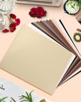 Skin Tone HTV Heat Transfer Vinyl Bundle for Shirts - 14 Sheets 12"×10" Brown Iron on Vinyl Tan Beige Apricot Khaki Cream HTV Vinyl for Cricut Silhouette Cameo, Easy to Cut & Weed