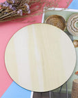 20Pcs 8 Inch Wood Rounds for Crafts, Unfinished Wood Circles Discs Blank Wood Signs to Paint, DIY Supplies, Home Christmas Halloween Decorations