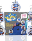 5 Stamped Superhero Cross Stitch Beginner Projects for Kids Needlepoint Starter Kit Sewing Set for Backpack Charms…
