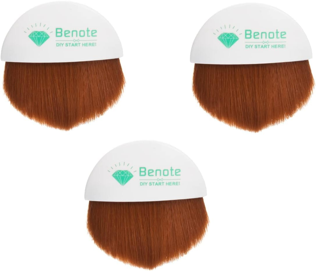 Diamond Art Painting Accessories Tools, Diamond Art Tray Painting Large Capacity Diamond Rhinestone Plate Tray with Divider, Paint Brush, Shining Bags for DIY Art Craft