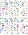 18 Sheet Iron on Letters Tie Dye Iron on Letters Flock Letters A-Z Letter Transfer Vinyl Letters Cursive Heat Transfer Letters for T Shirts Clothing Stockings Printing DIY Crafts Decorations