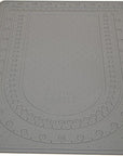 Sticky Bead Mat, 8.75 X 12 Inches, Grey Color, Anti-Slip Pad, Rinse and Reuse Technology, Accessories for Diamond Painting, Jewel, Beads