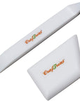 Teflon Bone Folder and Scoring Tool - Ergo Square - Paper Scorer for Paper Crafting, Origami, Bookbinding, Scrapbooking - Leather Burnishing Tool - Smooth, Non Stick,Ergonomic Craft Tool