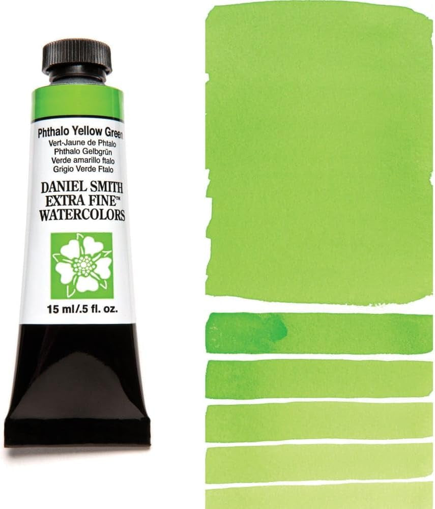 Extra Fine Watercolor Paint, 15Ml Tube, Phthalo Yellow Green, 284600124, 0.5 Fl Oz (Pack of 1)
